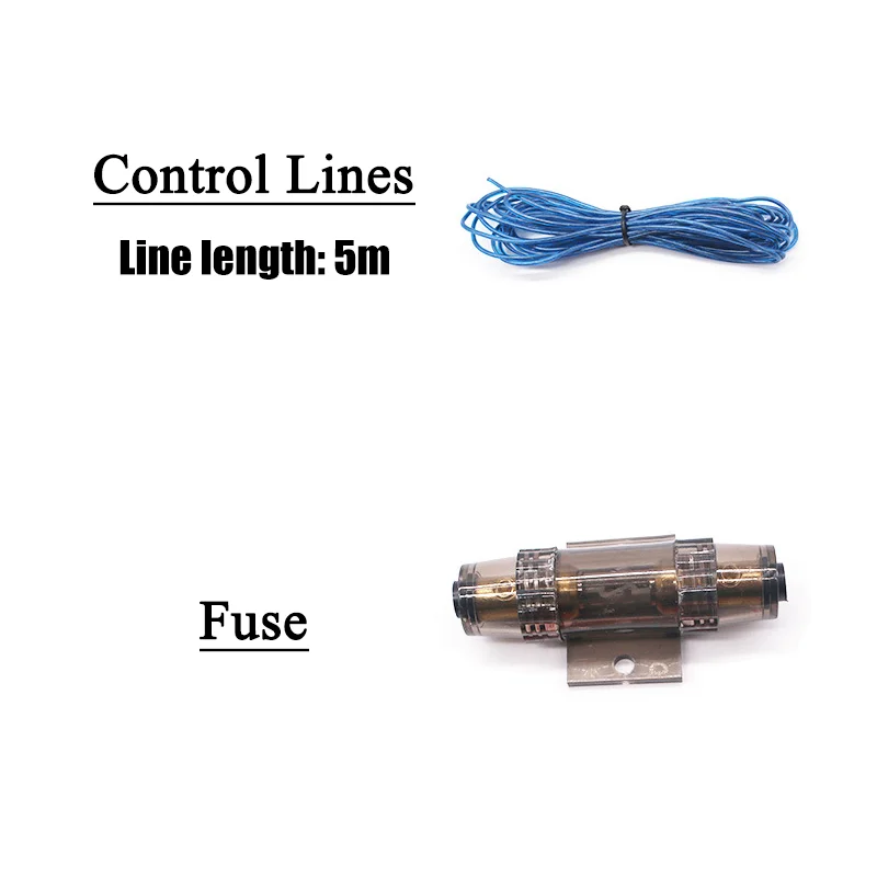 3500W Car Audio Speakers Wiring Kit 4GA Car Amplifier Cable 60AMP Fuse Copper Clad Aluminum Subwoofer Amplifier Installation Kit audio speaker cable audio speaker wiring kit car amplifier wiring kit