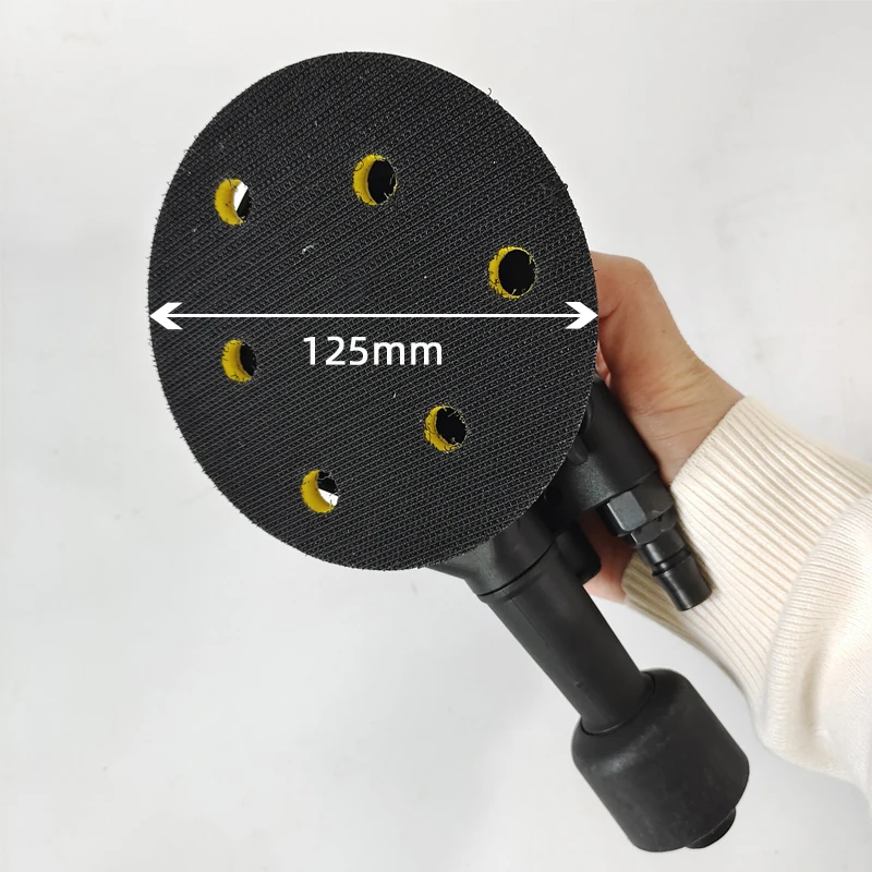 5-inch Pneumatic Sander 125mm6-hole Vacuum Sander Used For Auto Sheet Metal Putty Grinding Rust Removal Sandpaper Machine