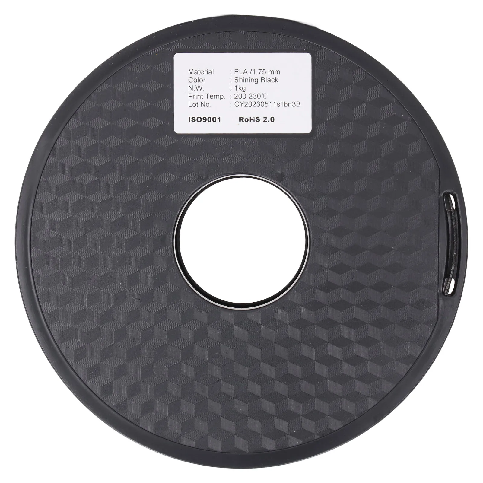 

3D Printing Consumable Resilient 200-230°C Printing Temperature Neatly Wound 3D Printer Filament Stable Feeding PLA for DIY