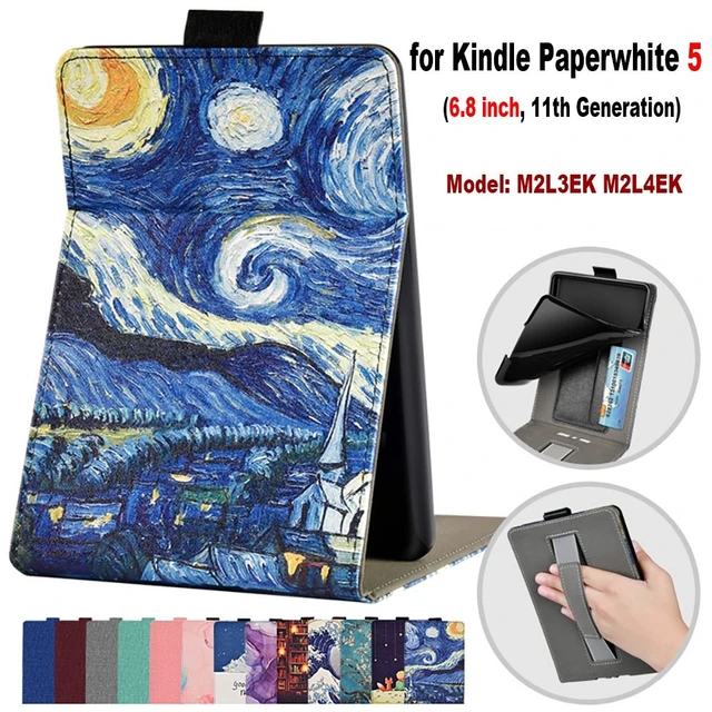 Étui pour Kindle Paperwhite de 11e génération de 6.8 po et Kindle