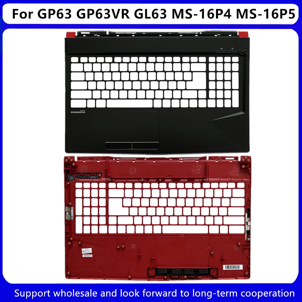 Tampa do Palmrest da Caixa Superior para Msi Gp63 Gp63vr Gl63 Ms16p4 Ms-16p5 3076p6c223 3076p1d255d37 Novo - Imagem 2