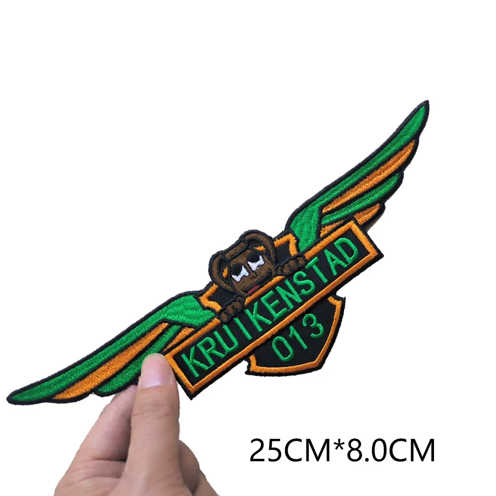 Carnival Kruikenstad Emblem Iron-On Embroidered Patch Badge