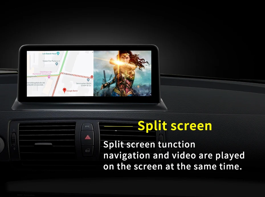 ID8 Qualcomm Snapdragon665 8Core 8G 128G Android12 AUTO Bluetooth For BMW 1 Seri