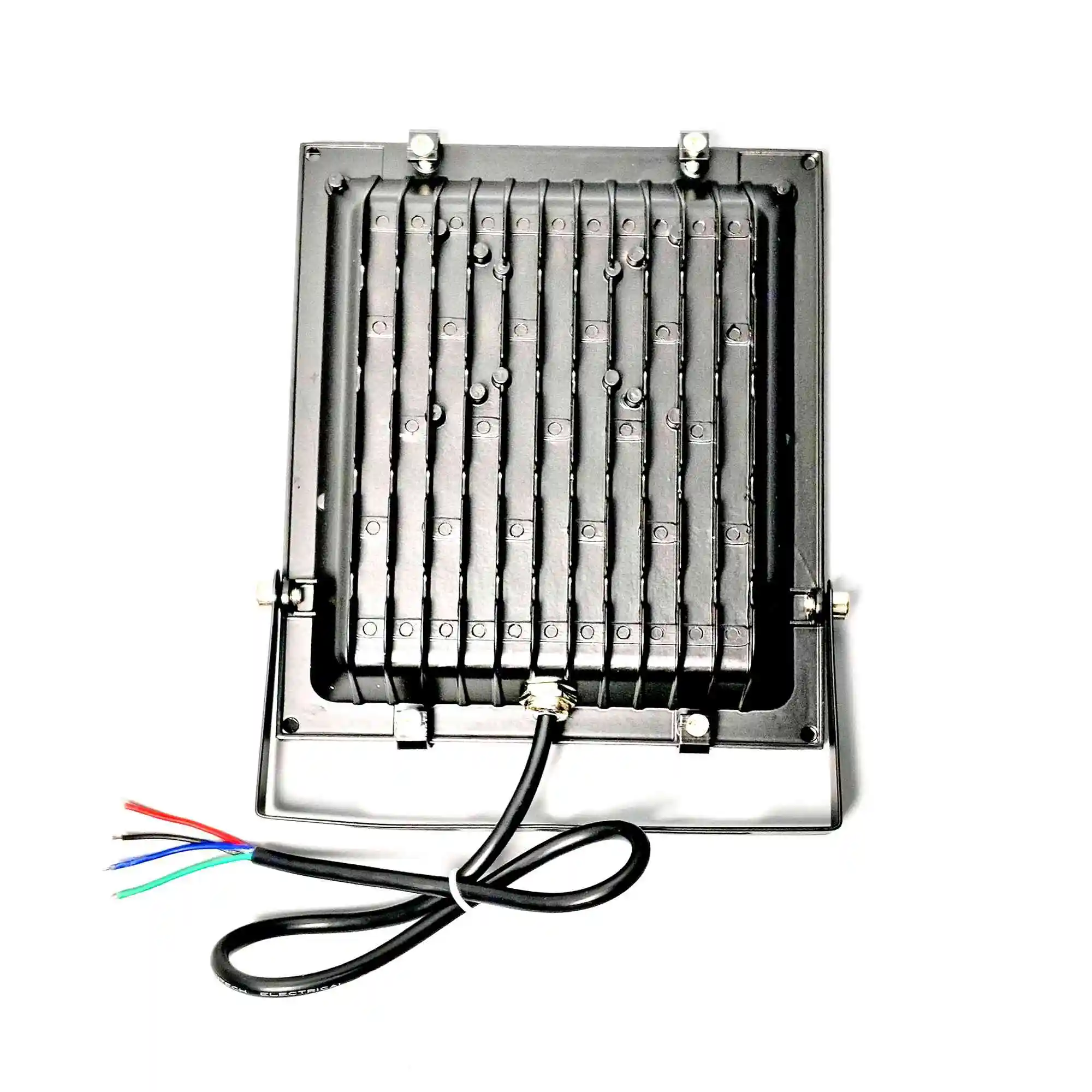 RGB LED 투광 조명, DC24V 입력, 내부 4 와이어 PWM 드라이버 포함, 30W, 50W, 100W, 150W