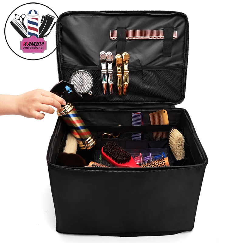 Professional Makeup Artist Travel Storage Bag Large Capacity Cosmetic Organizer Women Organiser Bags Portable Accessory eval 6pcs set wool artist watercolor brushes acrylic paintbrushes oil gouache painting brush professional paint brush set