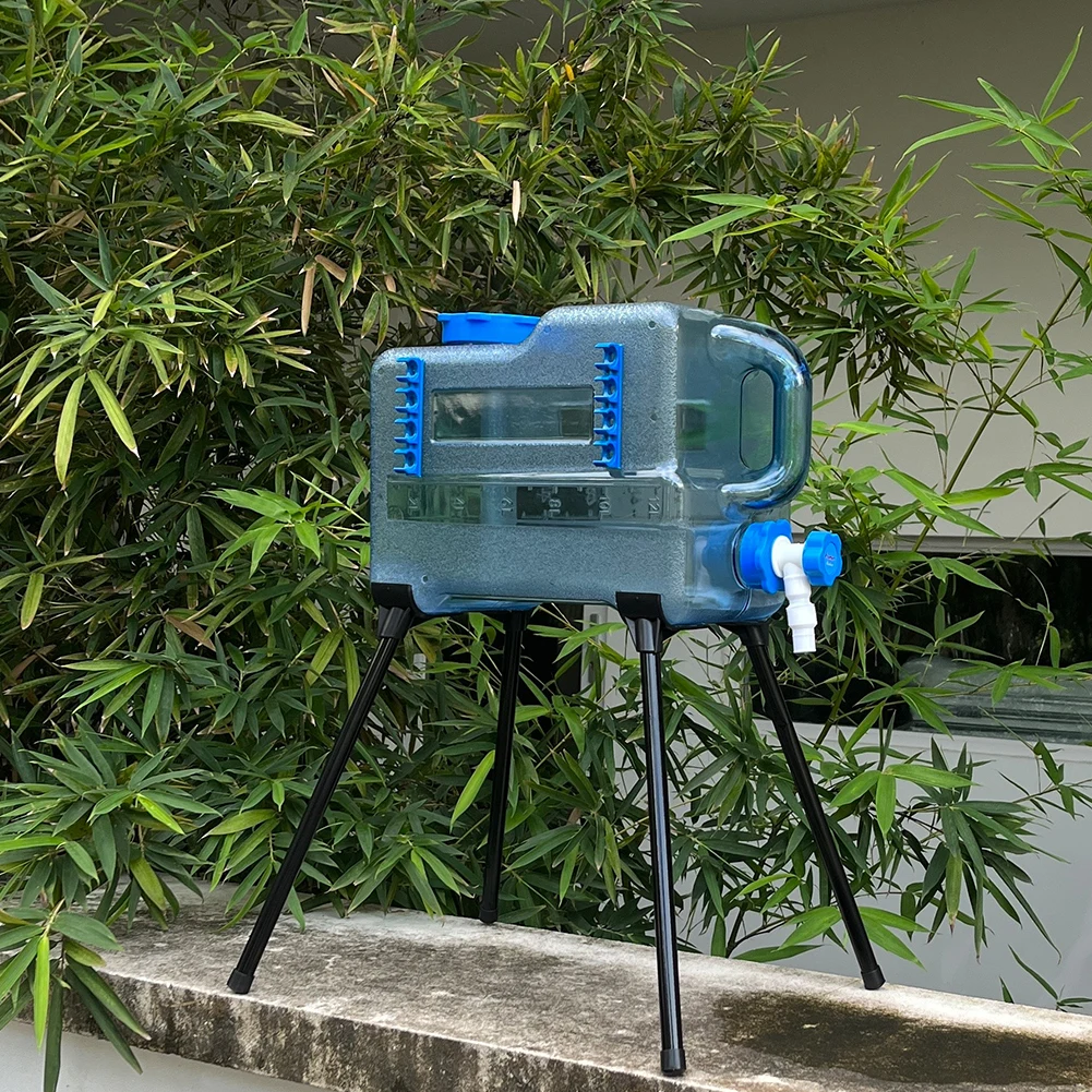 Description Picture 6 of itemCamping Water Bucket Dismantling Bracket Folding Cooler Stand Frame Strong Load Bearing Portable Bucket Rack Picnic Accessories