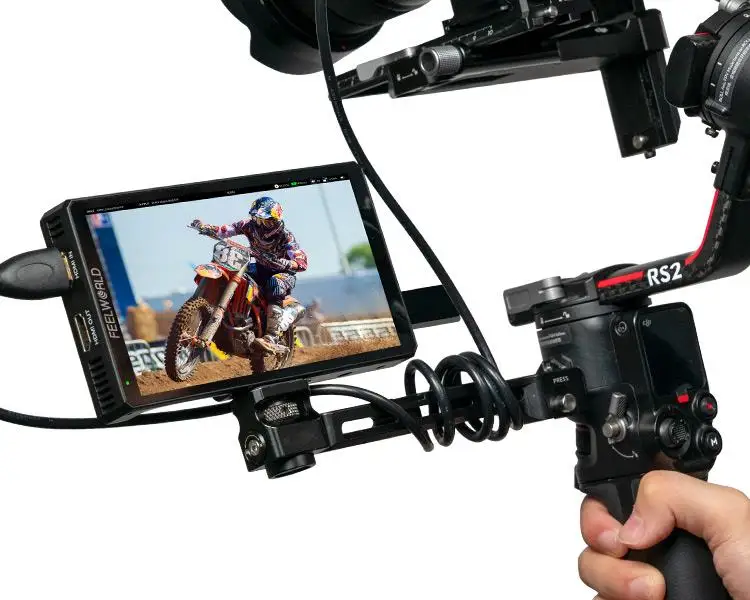 FEELWORLD CUT6 6" Touch Screen Video Monitor Recorder FHD Monitor Support IPS 4K HDMI 3D LUT Portable 1920x1080