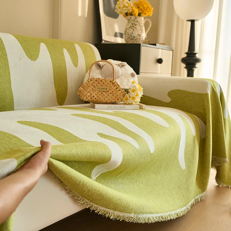 Home Sofa Covers Living Room Sofas Cover Sofa Blanket 3 Seater Full Cover Qknitted Blanket For Sofa 3