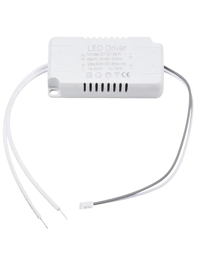 LED Driver Adapter 240-300mA 8-24W 24-40W 40-60W 60-80W AC165-265V Lighting Transformer Panel For Ceilling Lamp Power Supply