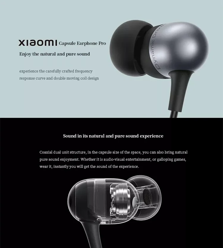 Xiaomi DDQ01WM Capsule Earphones