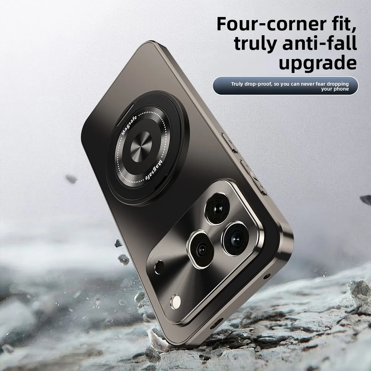 Huawei Honor 600 Pro Protective Magnetic Ring Stand Hard Case