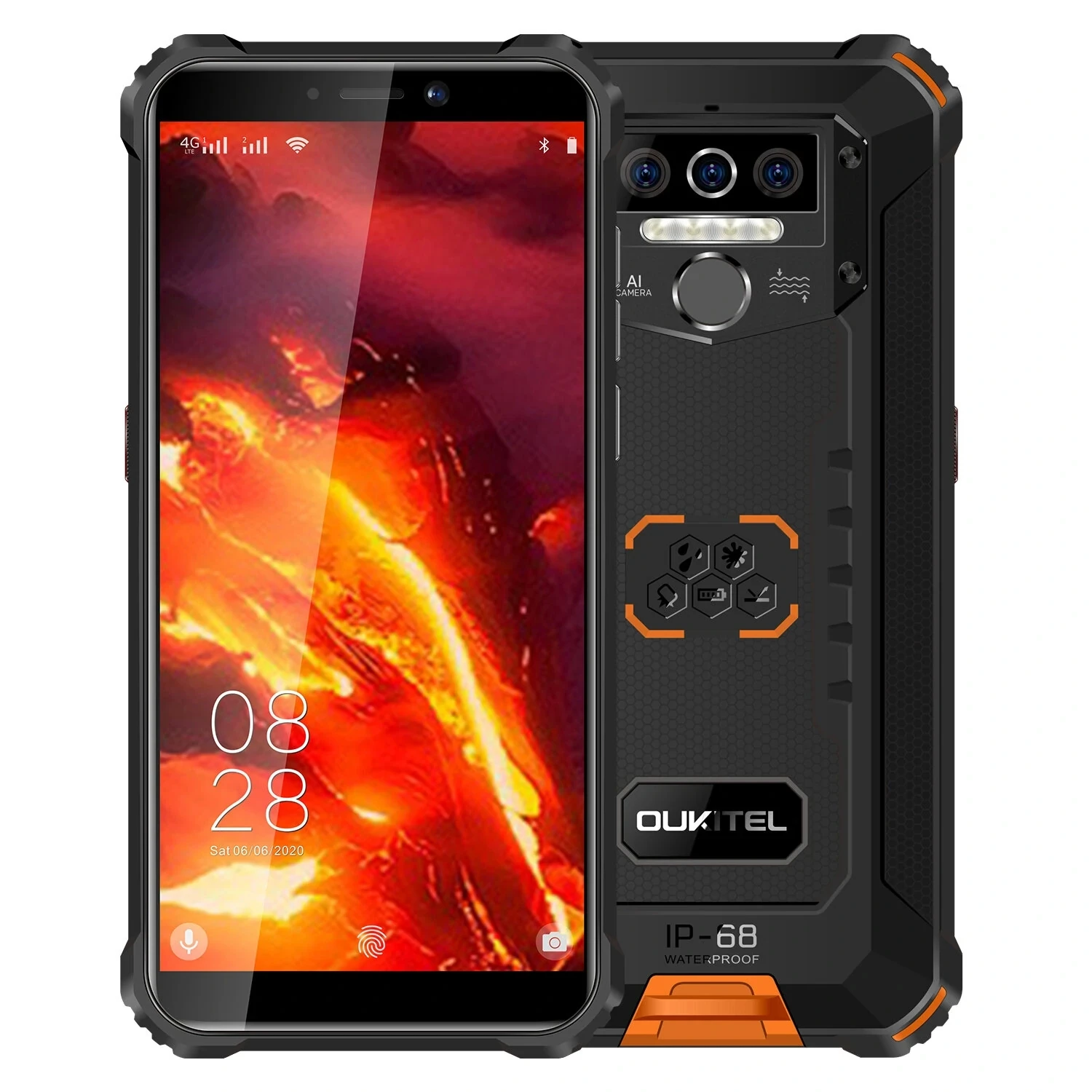 Rugged Smartphone Ip68 Oukitel Oukitel Wp5 Ip68 Waterproof Wp5 Pro Ip68 Aliexpress