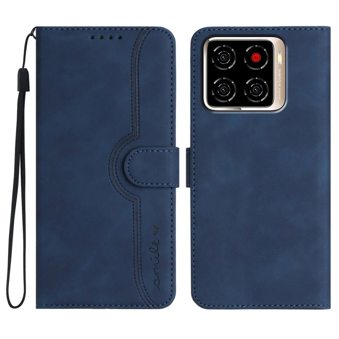 Premium Flip Leather Wallet Case with Magnetic Stand and Protective Shell Cover