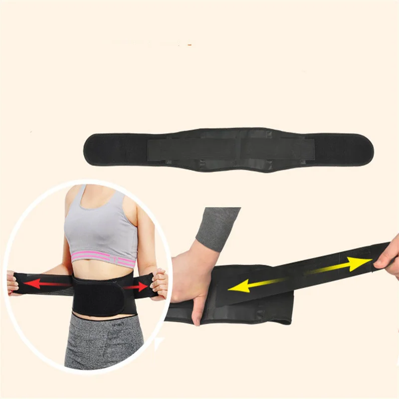 Adjustable Waist Tourmaline Self heating Magnetic Therapy Back Waist Support Belt Lumbar Brace Massage Band Health Care 6