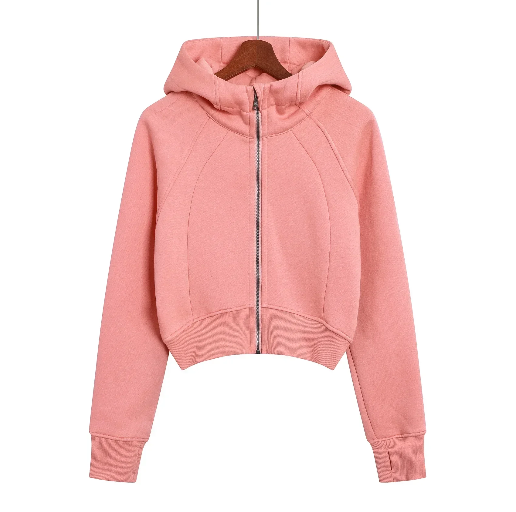 Рисунок 2 - Женская Короткая Толстовка с капюшоном на молнии