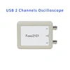 Fosc21C1 2-channel USB PC oscilloscope 1Mhz sampling rate portable oscilloscope MCU development 2