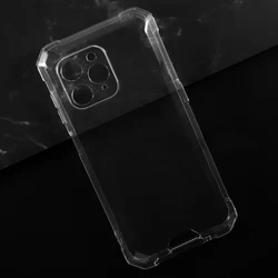 Custodia per telefono in TPU nera premium - Copertura protettiva in silicone durevole