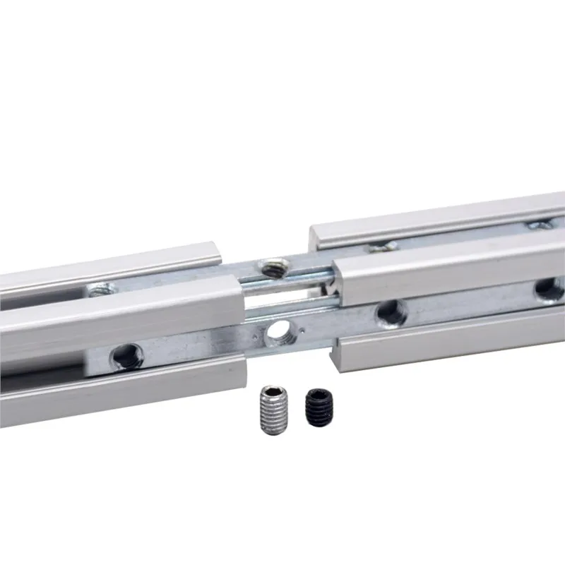 20 Set Black 2020 Series Aluminum Profile Connector Kit, 20pcs Corner Brackets With 40pcs M5 Screw Bolts And T Slide Nuts For 2020 Series Aluminum Profile Rail, T Slot Extrusion Accessories