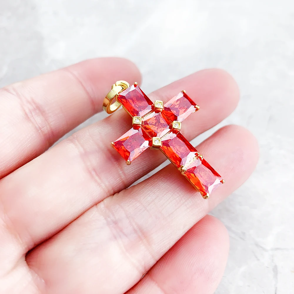 OHTNYC SILVER CROSS クリスタル ネックレス 関税送料無料 正規通販】 SILVER OHTNYC CROSS 関税送料無料 ネックレス