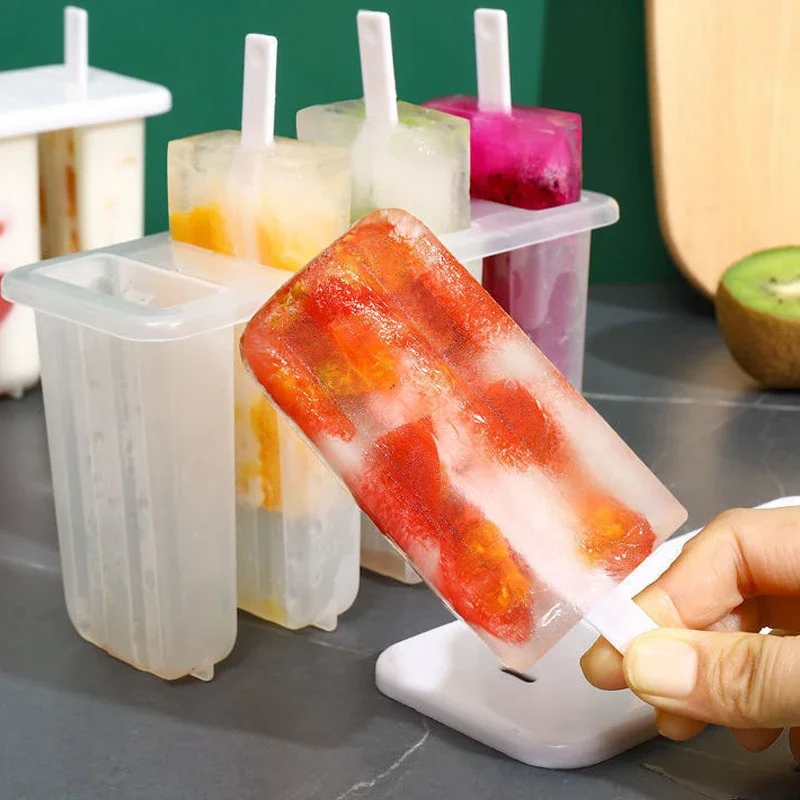 Reusable DIY Ice Cream Mold Kit for Kids Home Kitchen