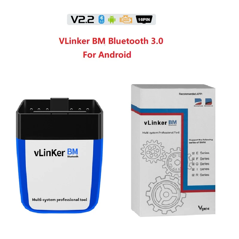 For Bmw Bimmercode Elm 327 V2.2 Obd 2 Car Diagnostic Elm327 Auto Tool ...