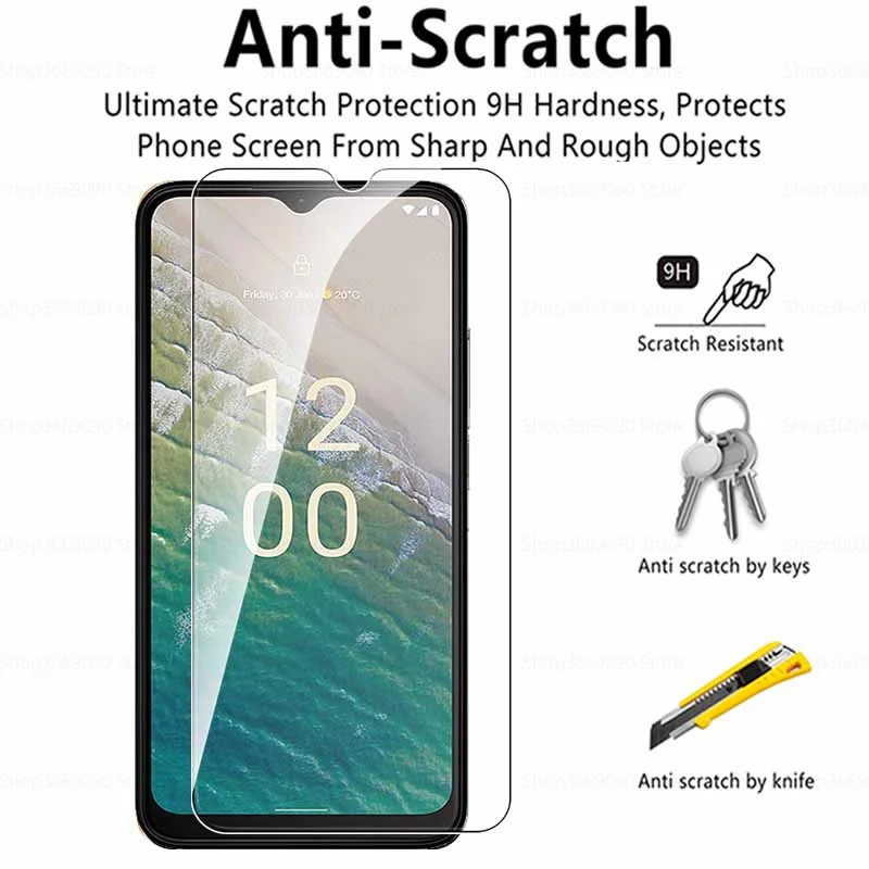 Tempered Film Case Nokia C32 C31 C22 C21 Plus C12 C300 Screen Protectors Nokia C 32 Safety Protective Film Cover 4PCS screen protector phone protector cover tempered glass