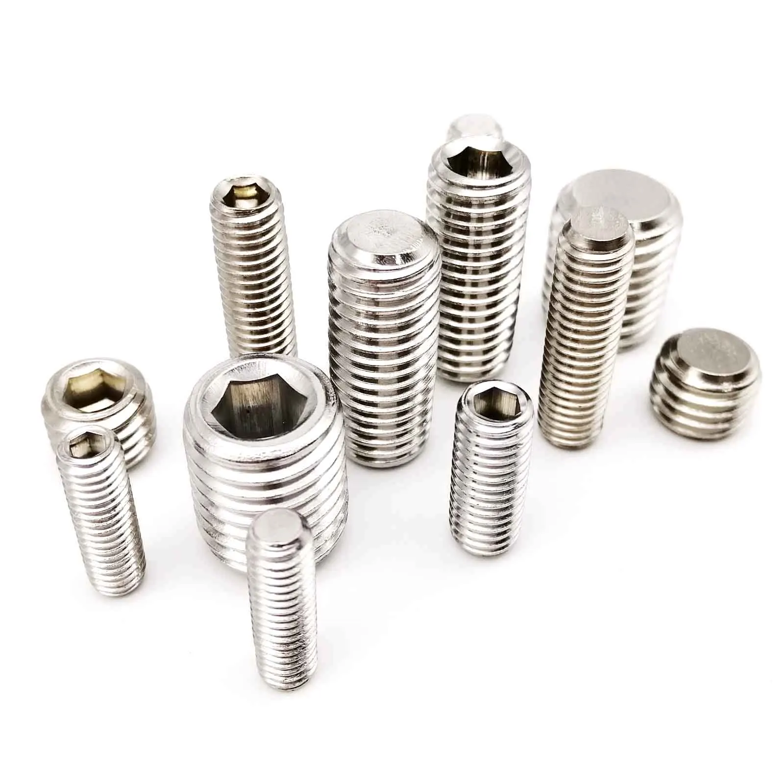 Vis-hexagonale-t-te-hexagonale-en-acier-inoxydable-304-M2-M2-5-M3-M5-M6