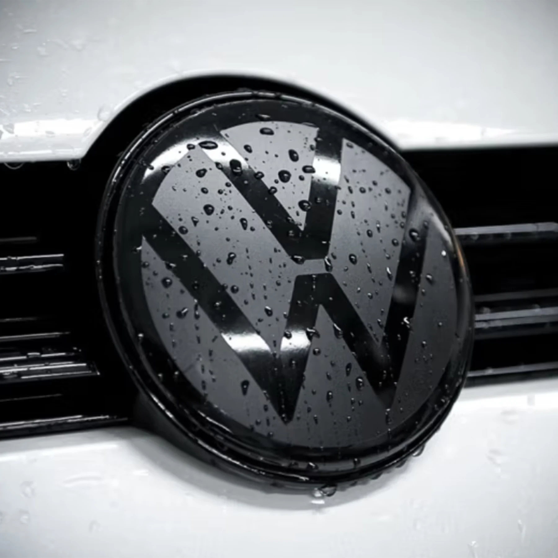 차량용 오리지널 프론트 그릴 리어 트렁크 엠블럼 뚜껑 커버 로고 스티커, 폭스바겐 VW 골프 6 Mk6 7 7.5 8 변형 폴로 2013-2023