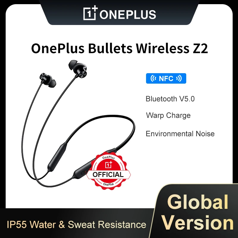 Oneplus Bullets Wireless 2 Earphones Headphones Oneplus Bullets