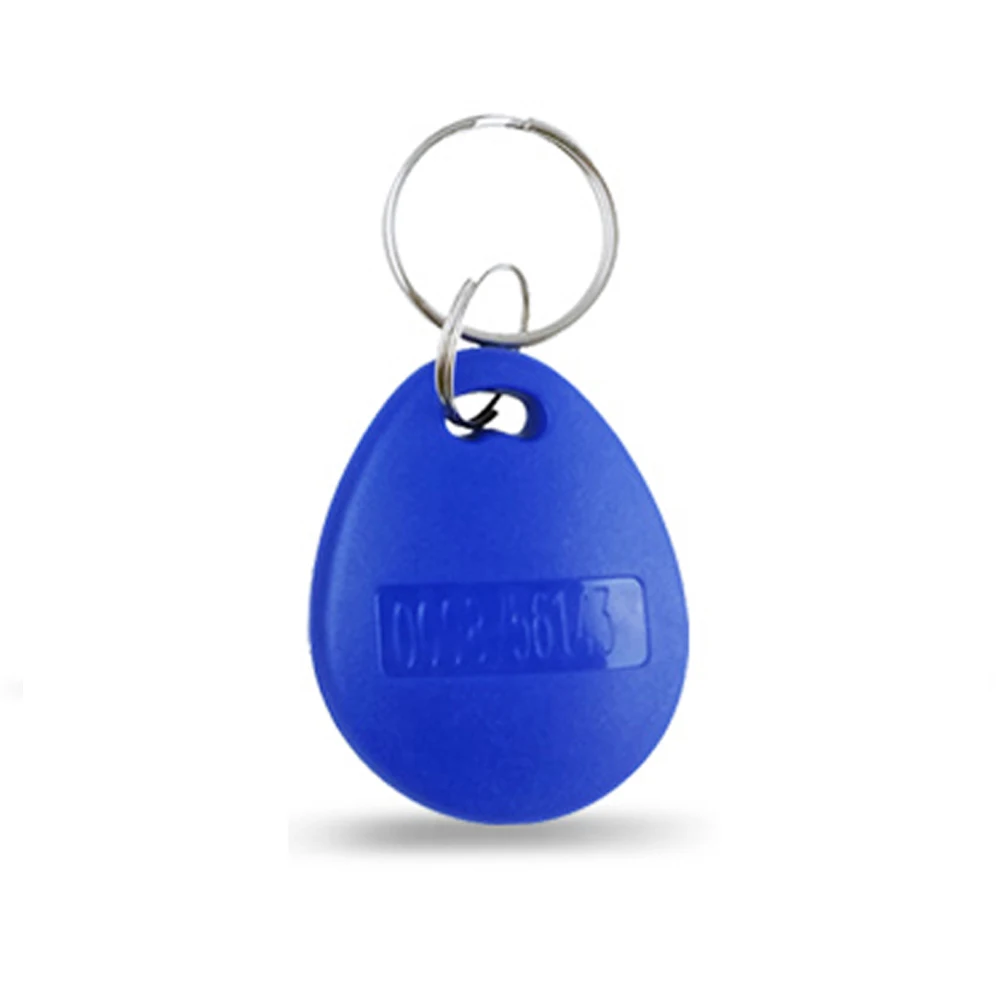 Pack of 100 RFID Key Fob Keychain Tags