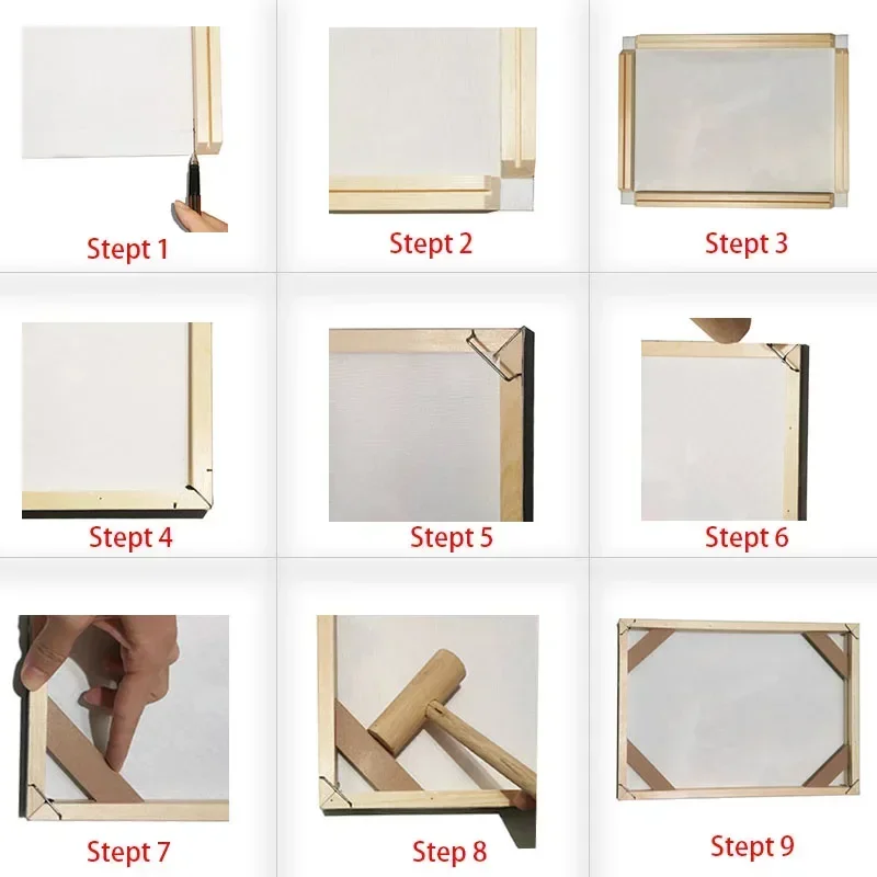  나무가 우거진 사진 프레임 벽에 사진을위한 DIY 나무 그림 프레임, 50x70 60x80 CM, 룸 홈 장식 액자