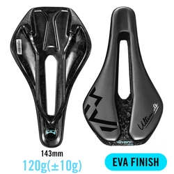 Ultralight 3D Printed Carbon Bicycle Saddle - Innovative Design for MTB, Gravel, and Road Bikes (EVA Finish 143mm)