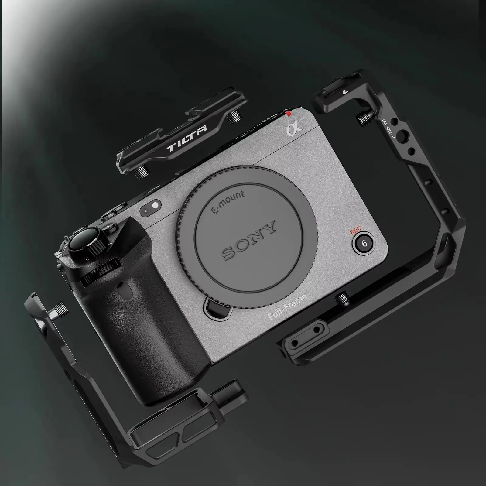 ソニーFX3 FX30カメラケージ用Tilta TA-T16-FCC-B TA-T16-A-B