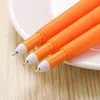 Simulation Carrot Gel Pen Creative 0.38mm Ink Cute Kawaii Student Promotional Pens Gift School Office Signature Writing Supplies 2