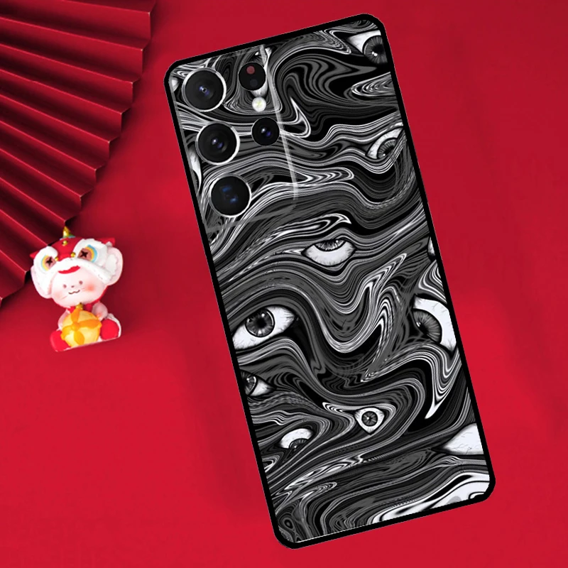 Spooky Smiley Face Phone Case Cover