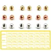 Hot sale Tungsten Slotted Beads 50PCS 1.5-5.5mm Fly Fishing Trout Perch Panfish Hook DIY Fly Tying Material 5
