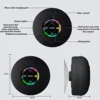 2025 Bathroom Waterproof Wireless LED Bluetooth Speaker Large Suction Cup Mini Portable Speaker Outdoor Sports Stereo Speaker 4