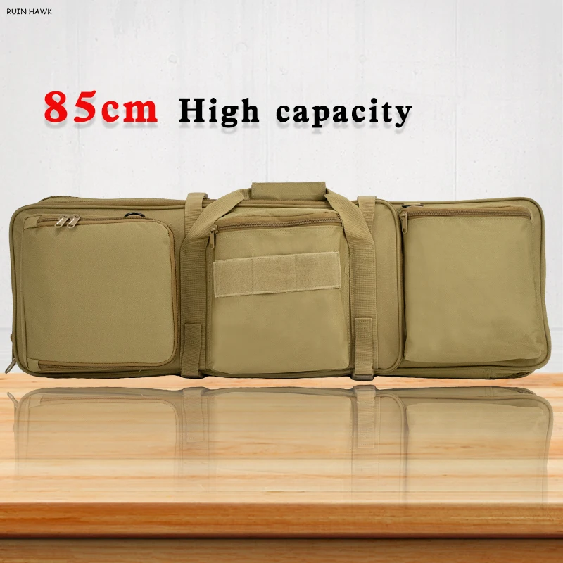 

85Cm M4 Tactical Rifle Gun Bag Outdoor Sport Oxford Shoulder Backpack Military Airsoft Hunting Air Gun Carry Case Holster