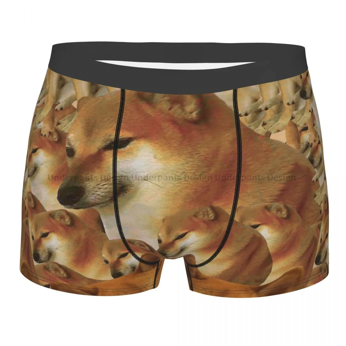 

Meme Cheems Galore Underpants Cotton Panties Men's Underwear Print Shorts Boxer Briefs