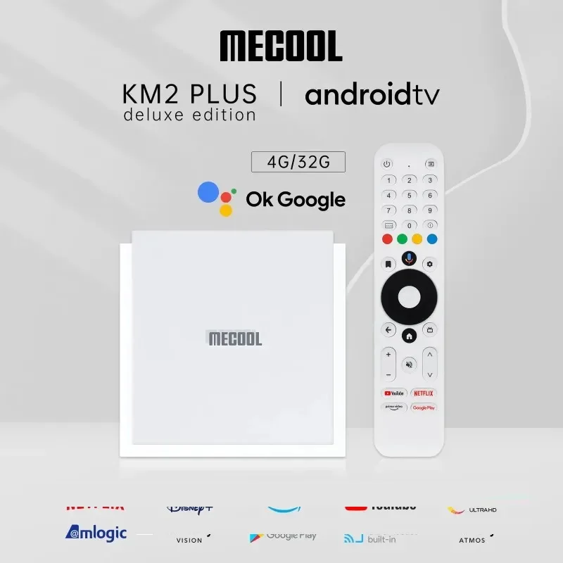 DDR4-4GB-32G-MECOOL-KM2-Plus-Deluxe-Android-11-0-TV-Box-4K-Amlogic ...
