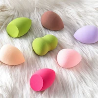 Mini Makeup Sponge Dry Wet Use Face Puff Professional Beauty Sponge Powder Eggs for Blending Foundation Powder Cosmetic Tool 2