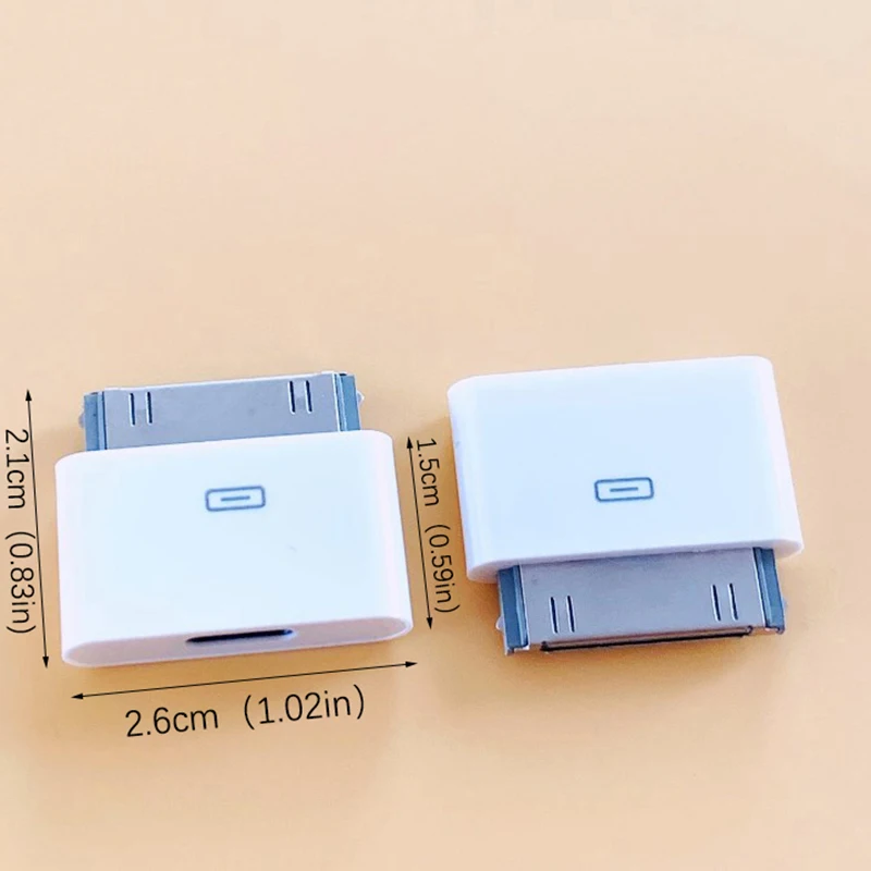 30Pin Adapter 8Pin Male To 30 Pin Female Charging Sync Converter For IPhone 4 4S IPad 2 3 IPod Touch Charger Cable