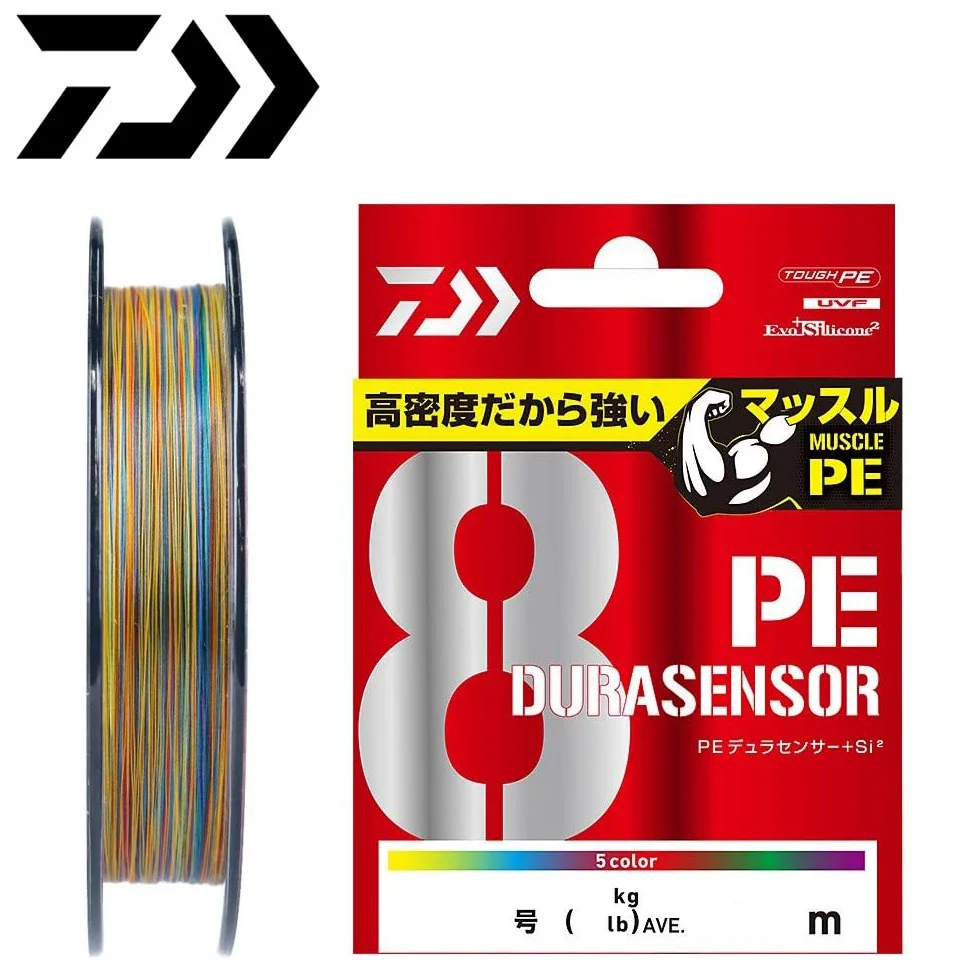 NEW DAIWA PE Fishing Line DURASENSOR X8 Strands Braided Fishing Lines 300M  Made in Japan Multifilament Strong