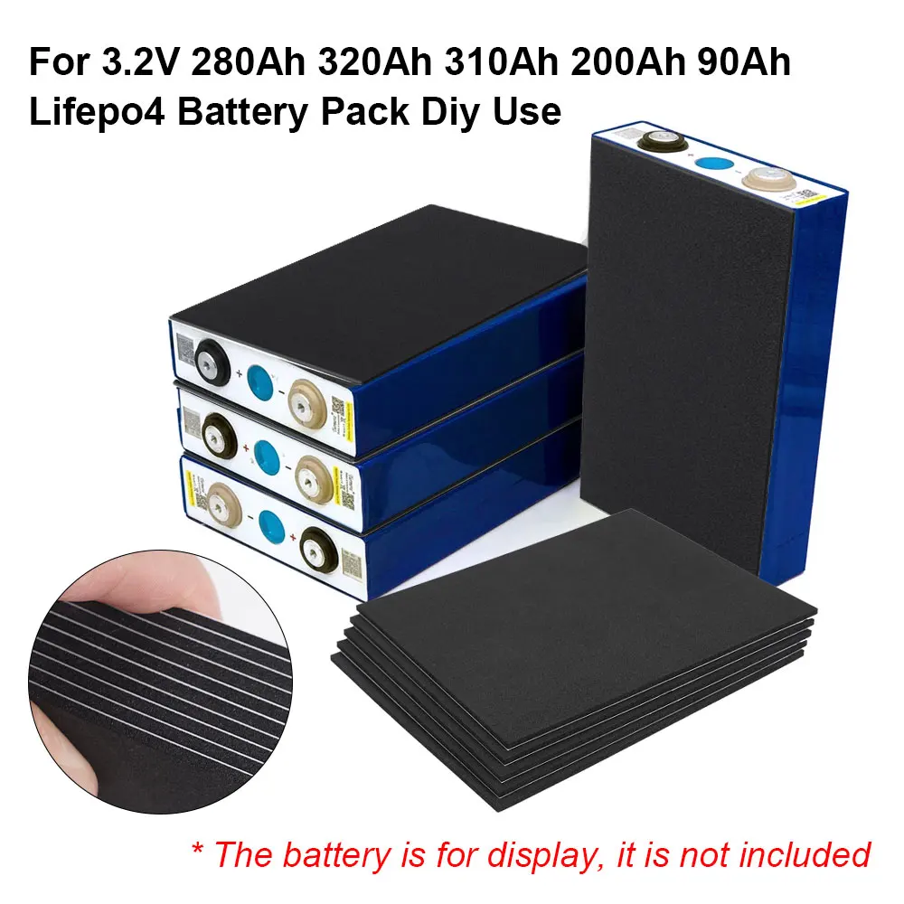 Battery Insulation Plate Turmera Bonded Insulation Epoxy Plate 3mm Thickness 203*172mm 10/15pcs For 3.2V 280Ah 320Ah 12.8V Lifepo4 Battery Pack Diy
