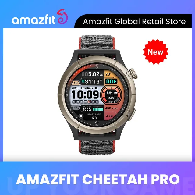 New Amazfit Cheetah Pro 47mm Smartwatch 14 Days Battery Life 24/7 Health Monitoring Smart Watch For Android IOS Phone 1
