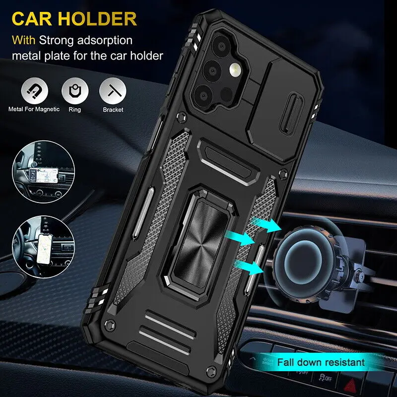 DEVASO Cover per OPPO A98 5G, Custodia Protezione Fotocamera Scorrevole