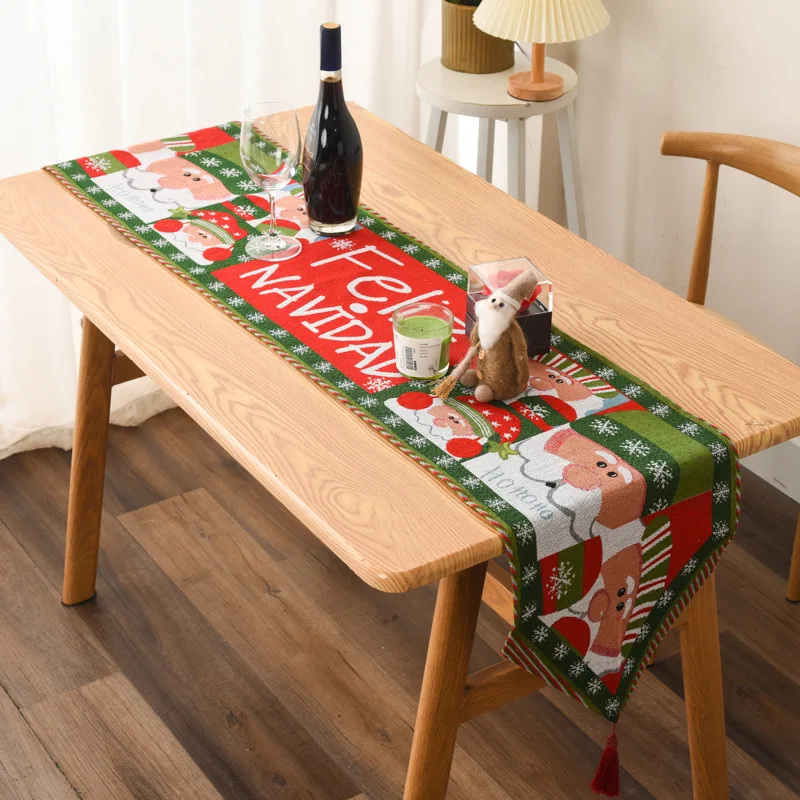 

Christmas Decorations Table Runner,Snowflakes Christmas Dining Decor Table Runner Placemat Wedding Table Decor Tablecloth