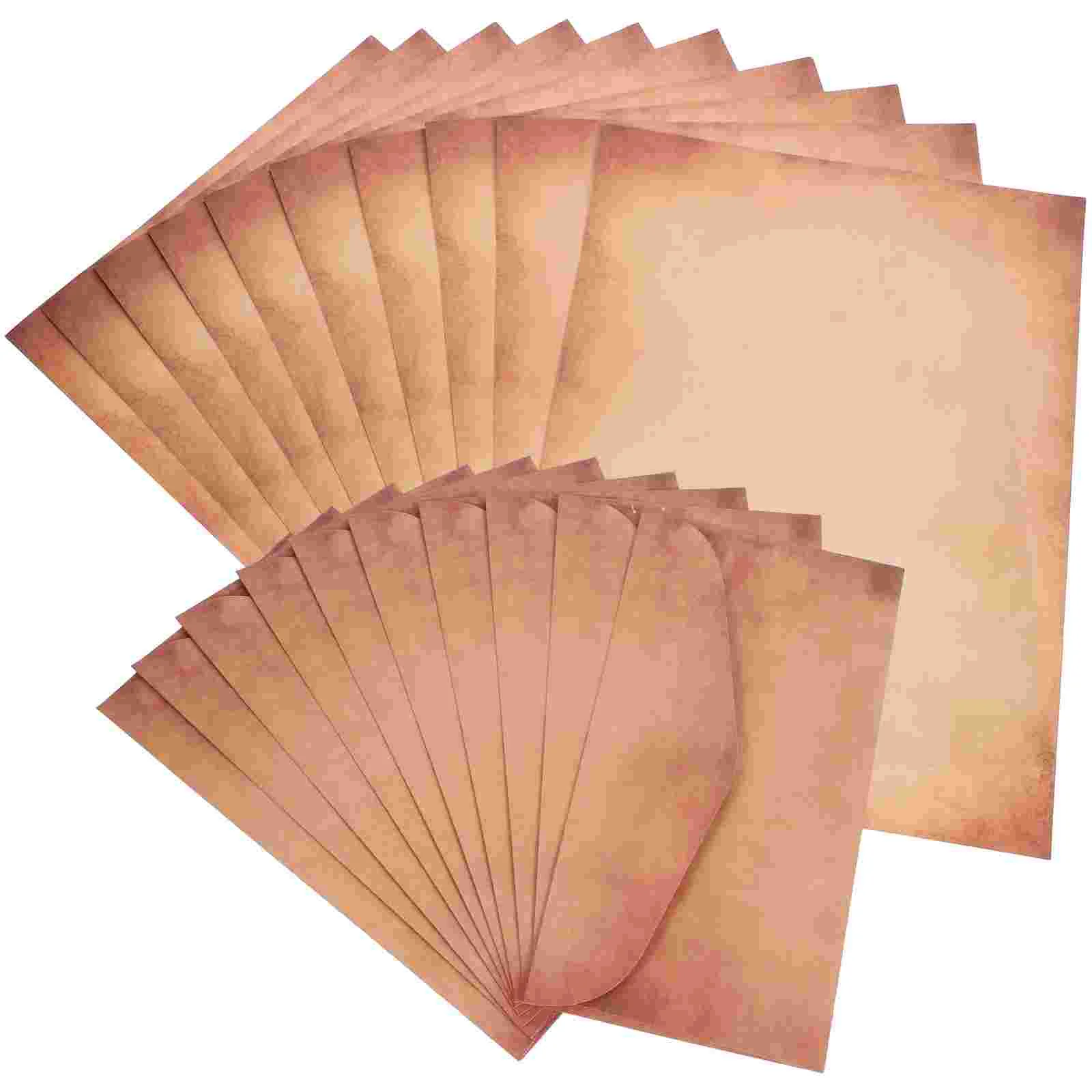 10 Sets Vintage Stationery Envelope for Writing Paper Greeting Cards Invitation Letter Holder Kraft