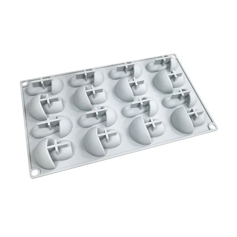 FUNSHOWCASE Stampo In Silicone Per Funghi 3D - 12 Cavità Per Fondente, Cioccolato, Argilla E Resina