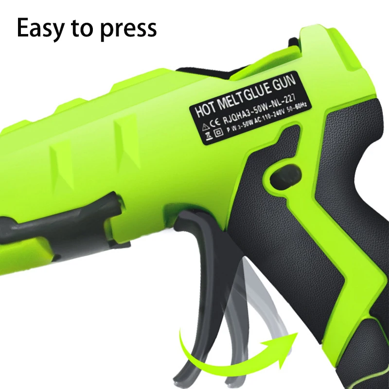 100W Cordless Hot Melt Glue Gun with 18V 4000mAh Battery and 10 Glue Sticks  Repair DIY Tool Set for Milwaukee Li-ion Battery - AliExpress